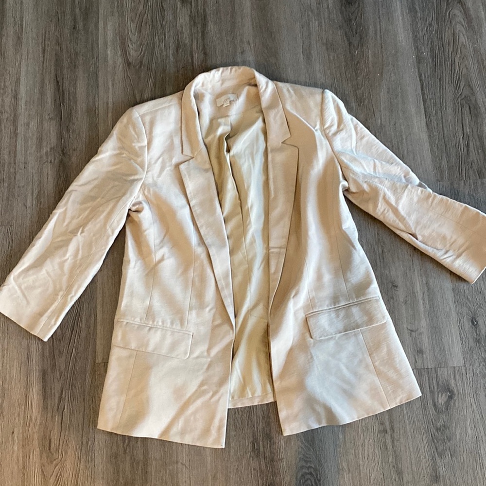 tan blazer